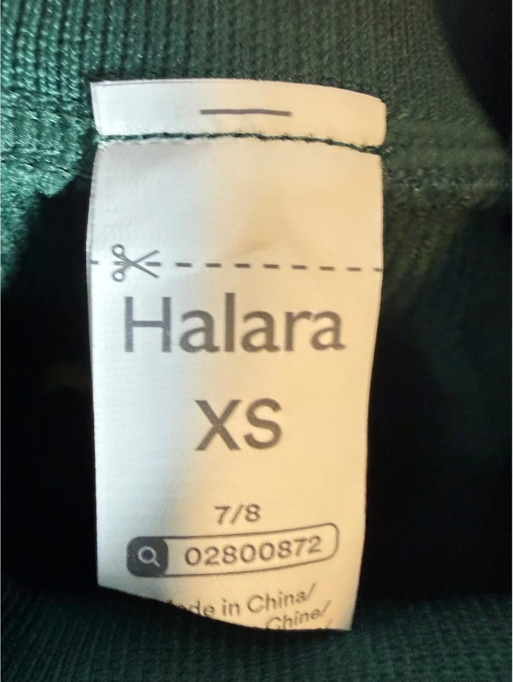 Halara OneForm Seamless High Waisted Tummy Butt Lifting Leggings Size XS 7/8
